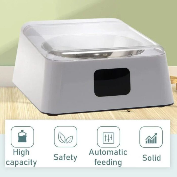 The 10589-6f6e51.jpg features a transparent lid, black compartment, and buttons for high capacity, safety, automatic feeding, and solid construction.