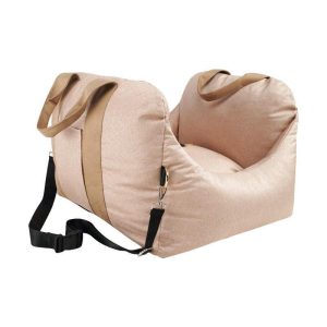 Secure & Comfy Portable Dog Car Seat for Safe Travel