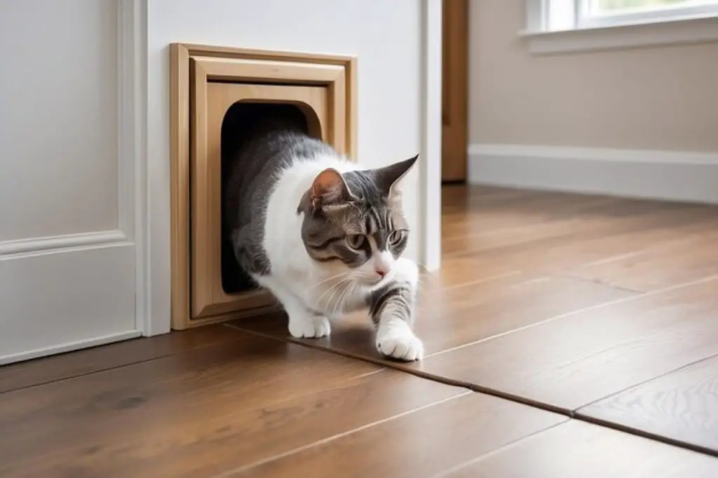 How To Train A Cat To Use A Cat Door