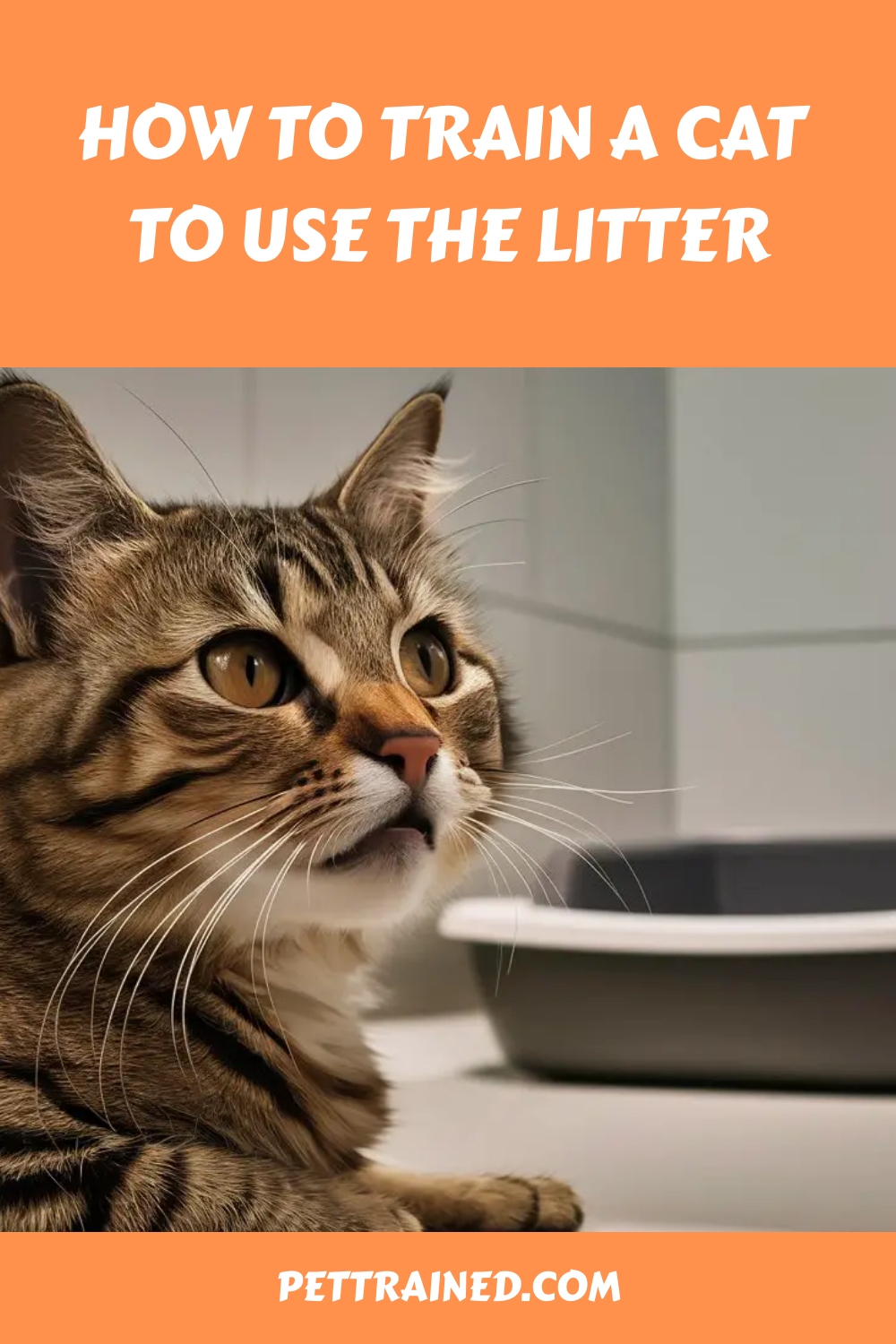 How To Train A Cat To Use The Litter