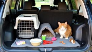 cat travel essentials checklist