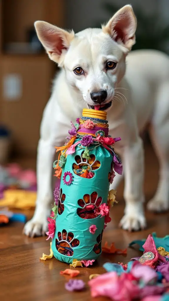 crinkly plastic bottle toy