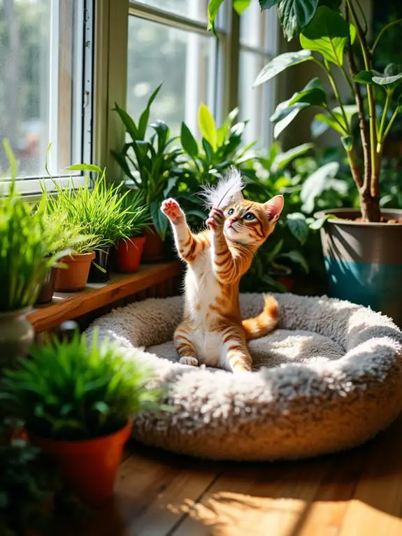 pet safe indoor planting space