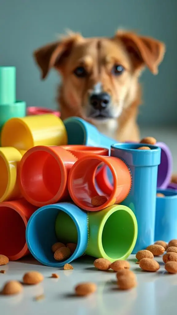 pvc pipe pet feeder