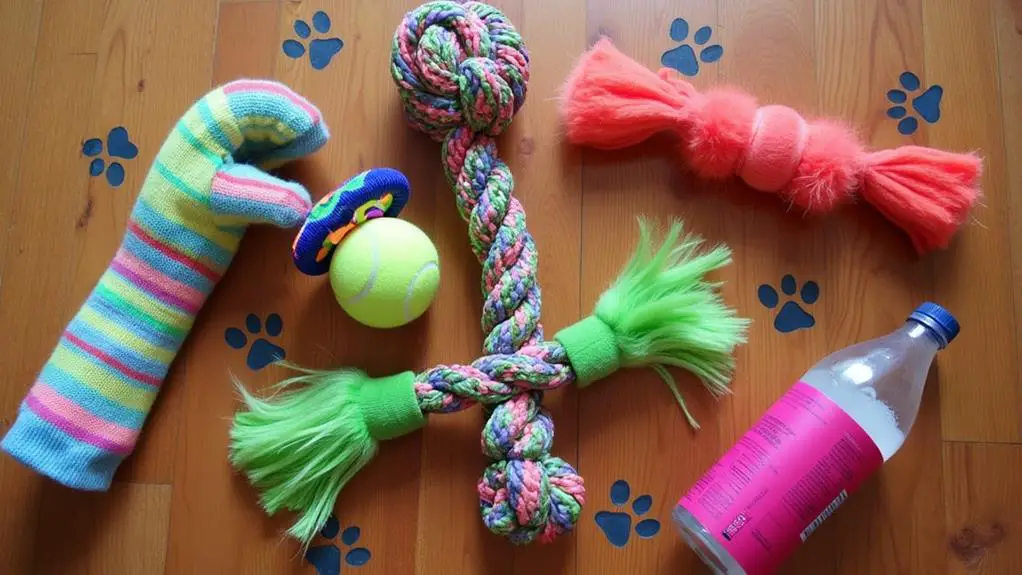 quick diy dog toys