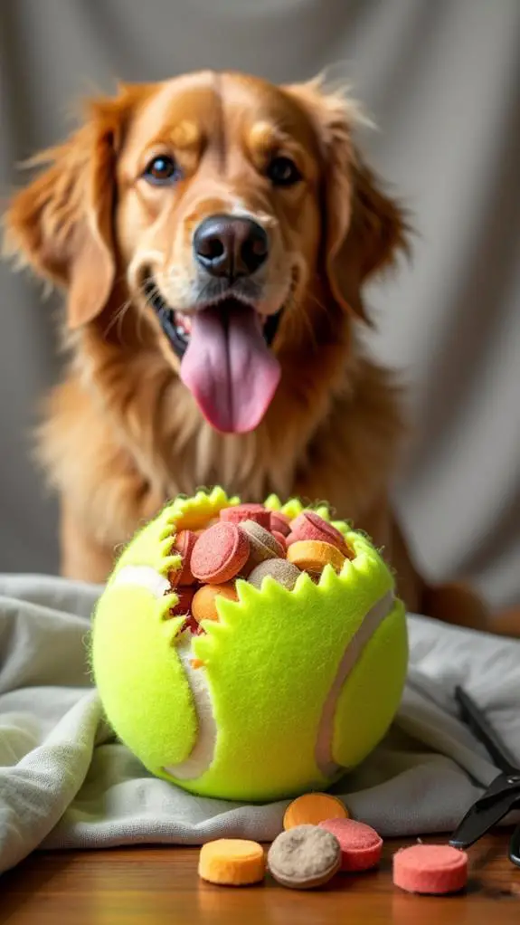 tennis ball pet dispenser