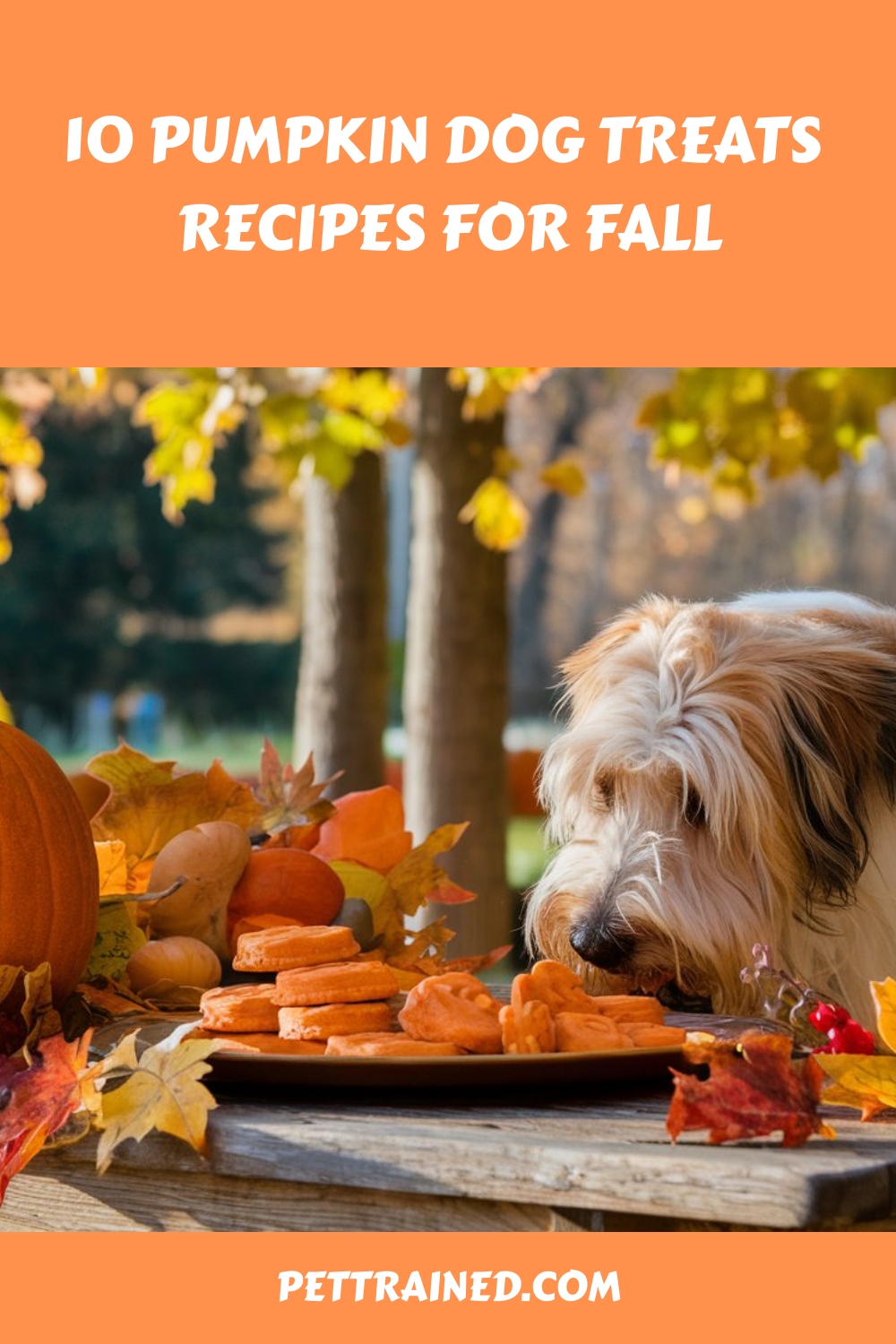 10 Pumpkin Dog Treats Recipes for Fall